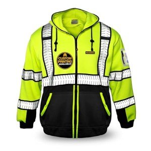 KwikSafety Hi-Vis Fleece Patrol Jacket - Small
