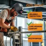 Hi-Viz Reflective Safety Hard Hat with Visor