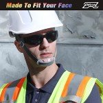 28 Pack Black Tinted Safety Glasses - Impact Resistant