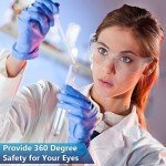Bulk 96 Pairs Clear Safety Glasses for All