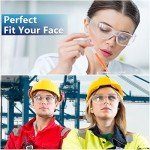 Bulk 96 Pairs Clear Safety Glasses for All