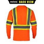 3 Pack Reflective Safety T-Shirts for Men