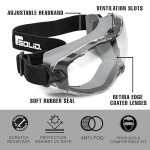 Adjustable Anti-Fog Safety Goggles for Everyone