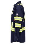 Men's Navy High Visibility Flame Resistant Shirt