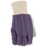 Men's Split Cowhide Leather Work Gloves - Large