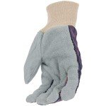 Men's Split Cowhide Leather Work Gloves - Large