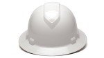 Pyramex HP54110 Ridgeline White Full Brim Hard Hat