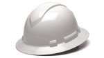 Pyramex HP54110 Ridgeline White Full Brim Hard Hat
