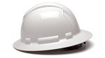 Pyramex HP54110 Ridgeline White Full Brim Hard Hat
