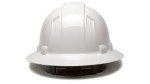 Pyramex HP54110 Ridgeline White Full Brim Hard Hat
