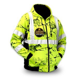 Uncle Willy's Wall Camo Safety Jacket - Medium
