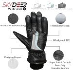 Winter Deerskin Leather Gloves for Men and Women