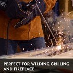 LeaSeek Heat-Resistant Leather Welding Gloves
