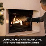 LeaSeek Heat-Resistant Leather Welding Gloves