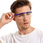 Adjustable Safety Glasses - 5-Pack Fog-Proof Set