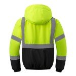 Men's Hi-Vis Waterproof Winter Safety Jacket, Yellow