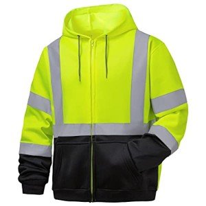 High Visibility Reflective Hoodie for Men/Women