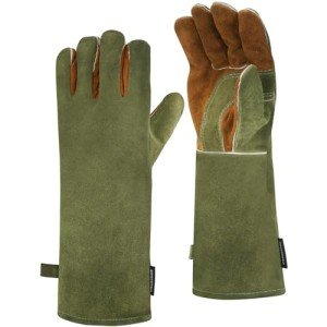 INNO STAGE Leather Welding Gloves with Long Sleeves