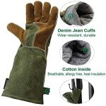 INNO STAGE Leather Welding Gloves with Long Sleeves