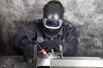Heat Resistant Welding Gloves - 14" Cowhide Leather