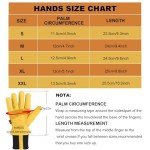 Men's Waterproof Winter Leather Work Gloves