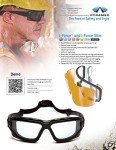 Pyramex I-Force Sporty Anti-Fog Safety Goggles