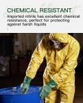 Nitrile Chemical Resistant Gloves - Heavy Duty, 3 Pairs