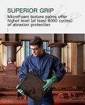 Nitrile Chemical Resistant Gloves - Heavy Duty, 3 Pairs