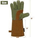 Heat Resistant Welding Gloves for BBQ and Fire Pit