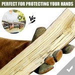 Heat Resistant Welding Gloves for BBQ and Fire Pit