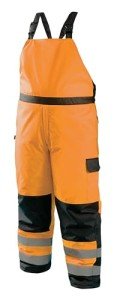 High Visibility Cold Weather Waterproof Bib Pants