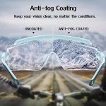 UKNOW Anti-Fog Safety Goggles for Glasses