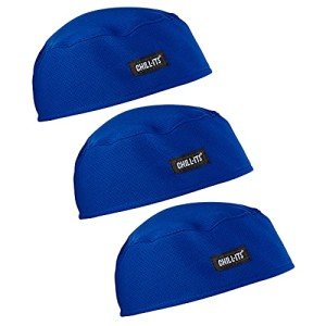 Ergodyne Chill Its 6630 Blue Sweat-Wicking Skull Cap