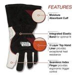 MIG Welding Gloves for Comfort and Heat Resistance