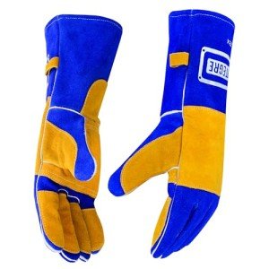 Heat-Resistant Welding Gloves for Fire Safety