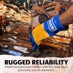 Heat-Resistant Welding Gloves for Fire Safety
