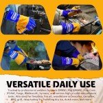 Heat-Resistant Welding Gloves for Fire Safety