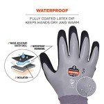 Ergodyne ProFlex Waterproof Winter Work Gloves, Small