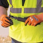 Klein Tools Cut-Resistant Nitrile Work Gloves, XL