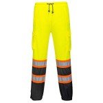 High Visibility Reflective Mesh Over Pants, Yellow