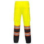 High Visibility Reflective Mesh Over Pants, Yellow