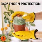 Vgo 3-Pair Cow Grain Leather Work Gloves