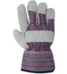 Top Gunn Double Layer Leather Palm Work Gloves