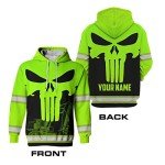 Personalized High Visibility Safety Hoodie for Men