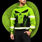 Personalized High Visibility Safety Hoodie for Men