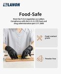 Black Nitrile Disposable Gloves - Chemical Resistant