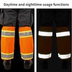 High-Visibility Reflective Leg Gaiters for Outdoor Safety