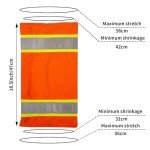 High-Visibility Reflective Leg Gaiters for Outdoor Safety