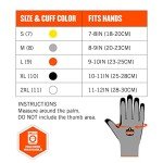 Ergodyne Nitrile-Coated Safety Gloves for Adults