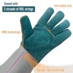 Heat Resistant Welding Gloves for Outdoor Safety